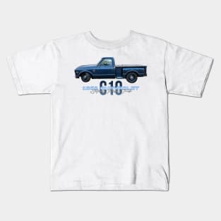 1968 Chevrolet C10 Stepside Pickup Truck Kids T-Shirt